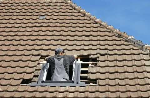Pose de velux - Sainte-Mesme